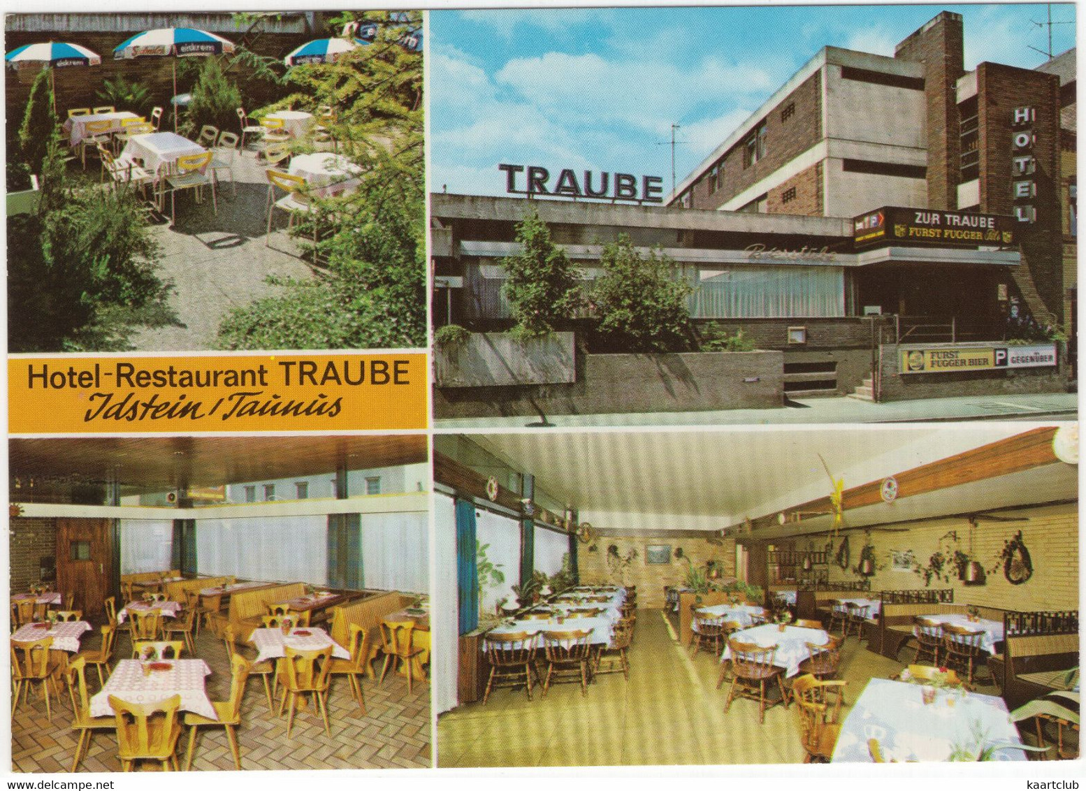 Idstein - Hotel-Restaurant 'Traube', Wiesbadener Straße 1 - (Taunus) - Idstein