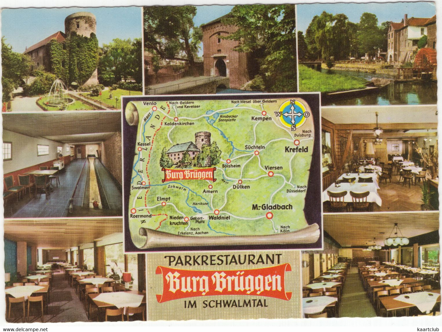 Parkrestaurant 'Burg Brüggen' Im Schwalmtal - (u.a. Bundeskegelbahn) - Viersen