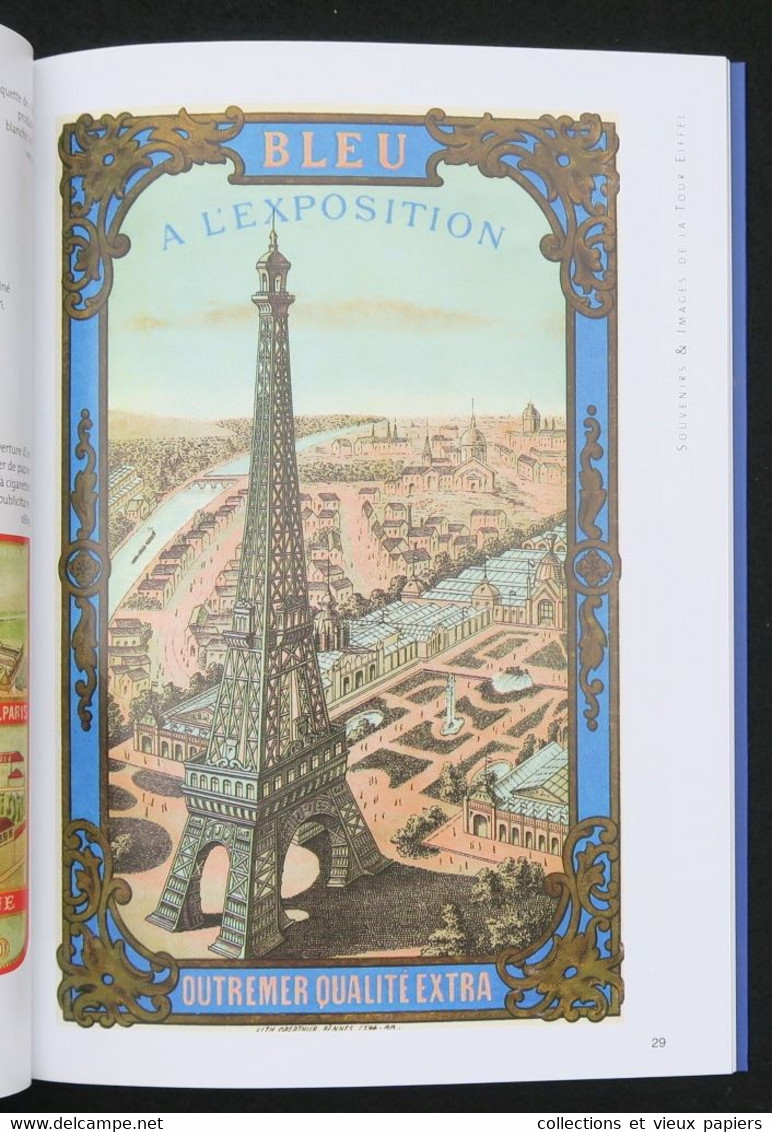 Livre Souvenirs et images de LA TOUR EIFFEL tower book affiche poster Richoillez