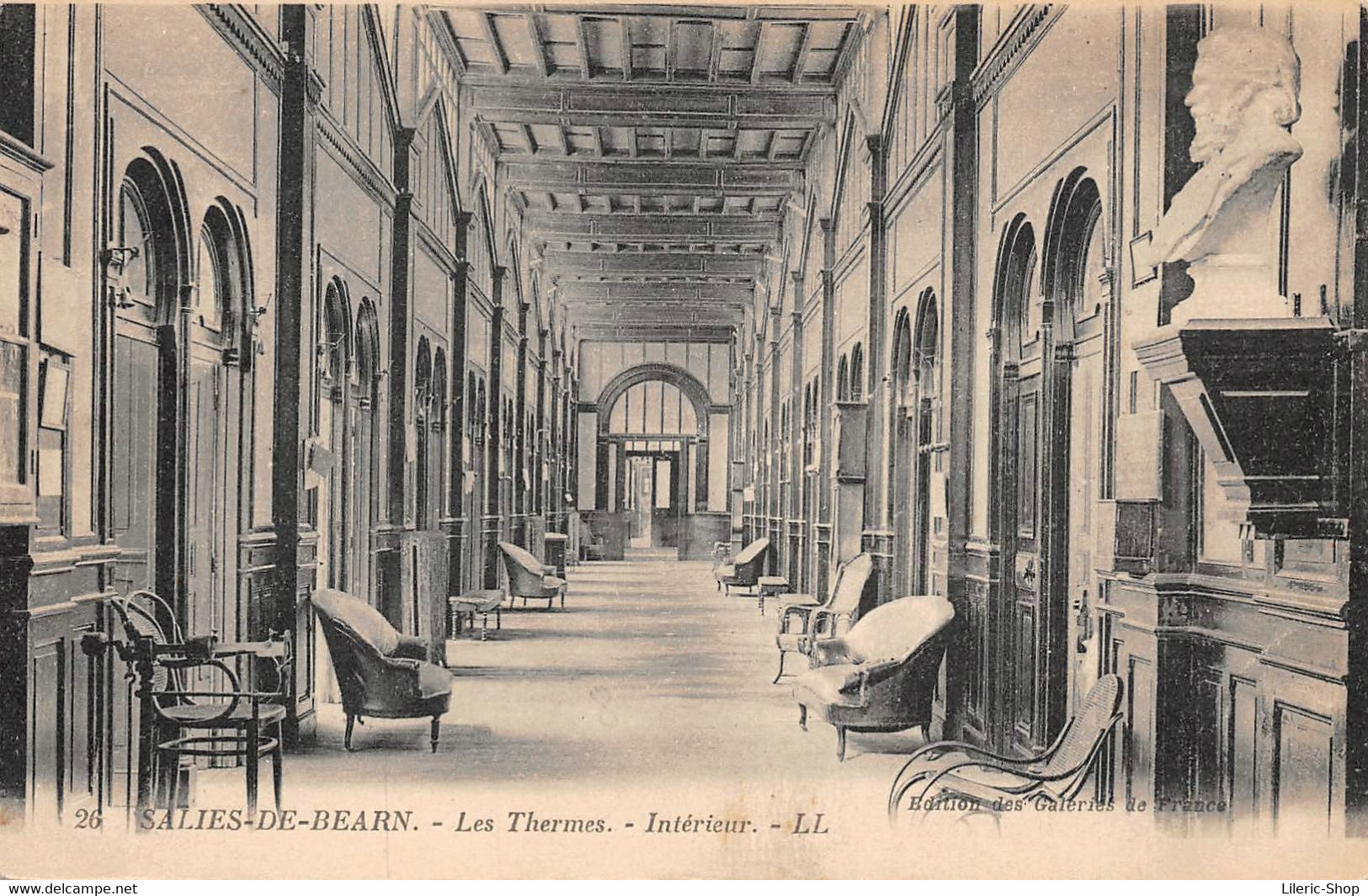 SALIES-du-BÉARN (64) CPA ±1910 - Les Thermes - Intérieur - Édition Des Galeries De France (õ‿õ) ♥ - Salies De Bearn