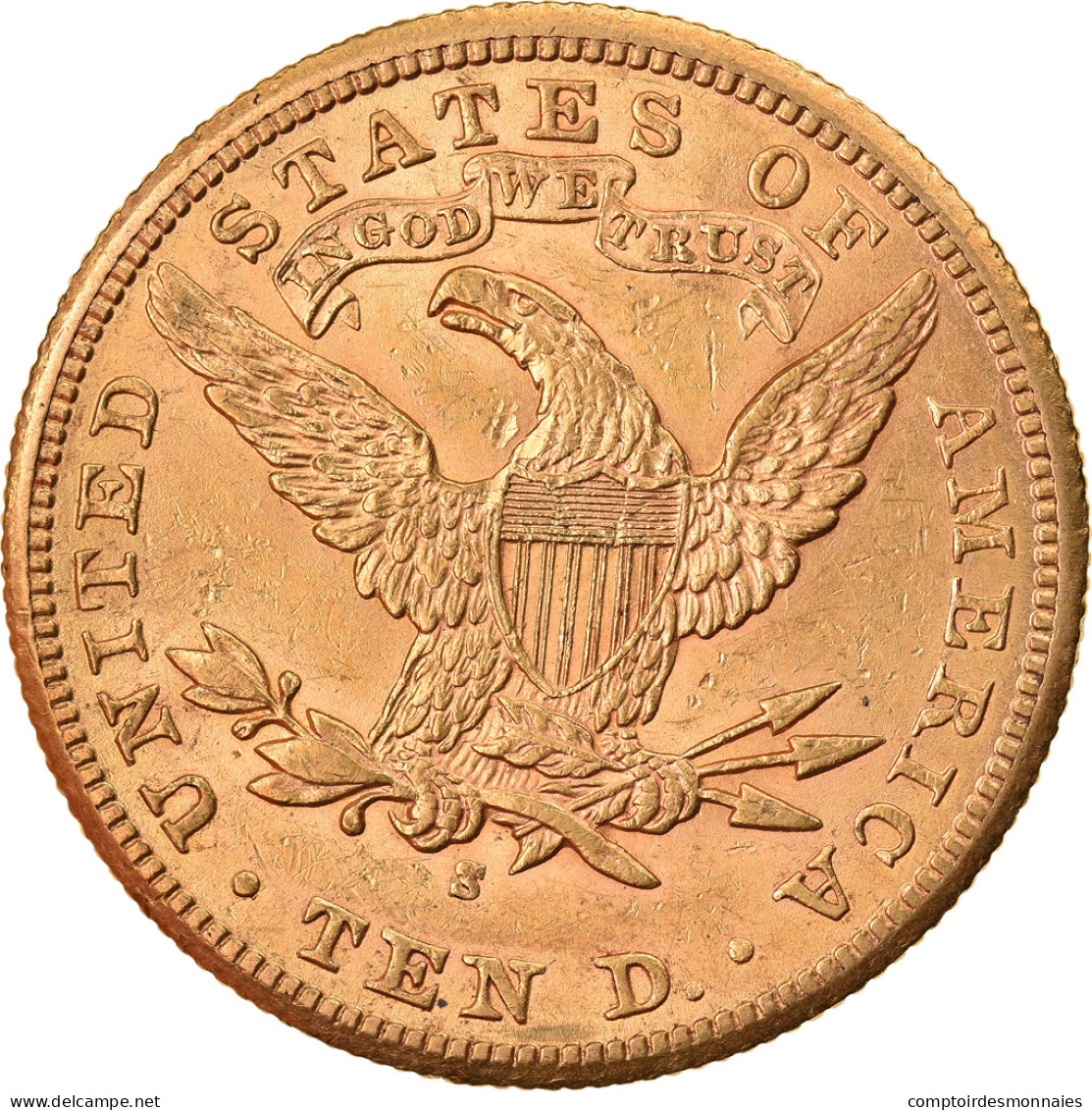 Monnaie, États-Unis, Coronet Head, $10, Eagle, 1903, U.S. Mint, San Francisco - 10$ - Eagles - 1866-1907: Coronet Head (Tête Couronnée)