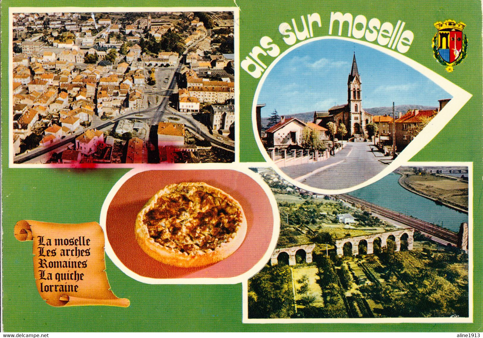 57 ARS SUR MOSELLE / MULTIVUES / BLASON - Ars Sur Moselle