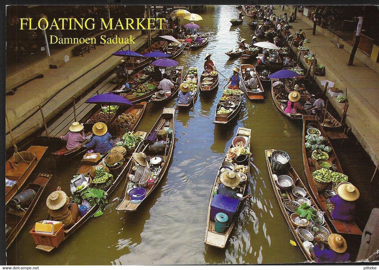 Drijvende Markt, Ratchaburi - Thaïlande