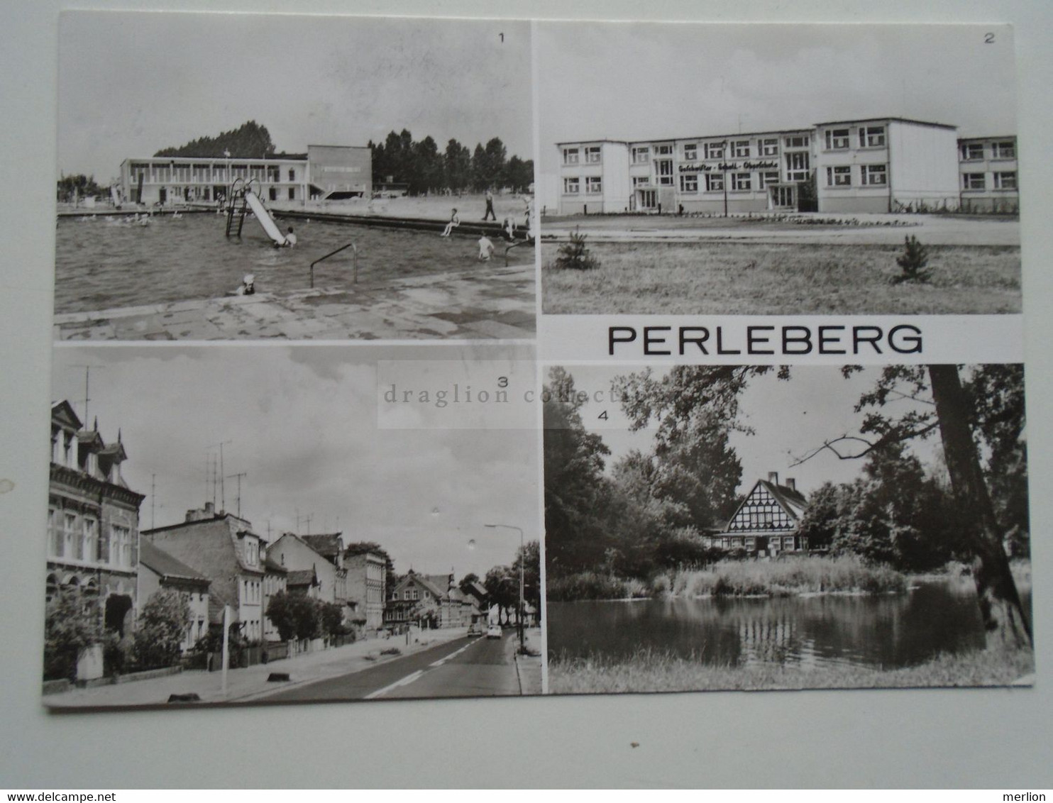 D175542 Perleberg  Oberschule - HO Gaststätte Neue Mühle - Perleberg
