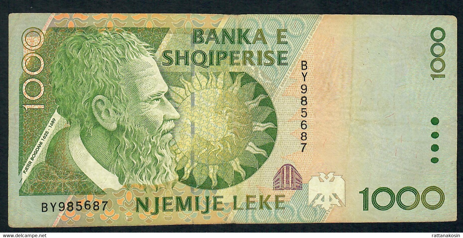 ALBANIA P65 1000 LEKE 1996  #BY      VF - Albania