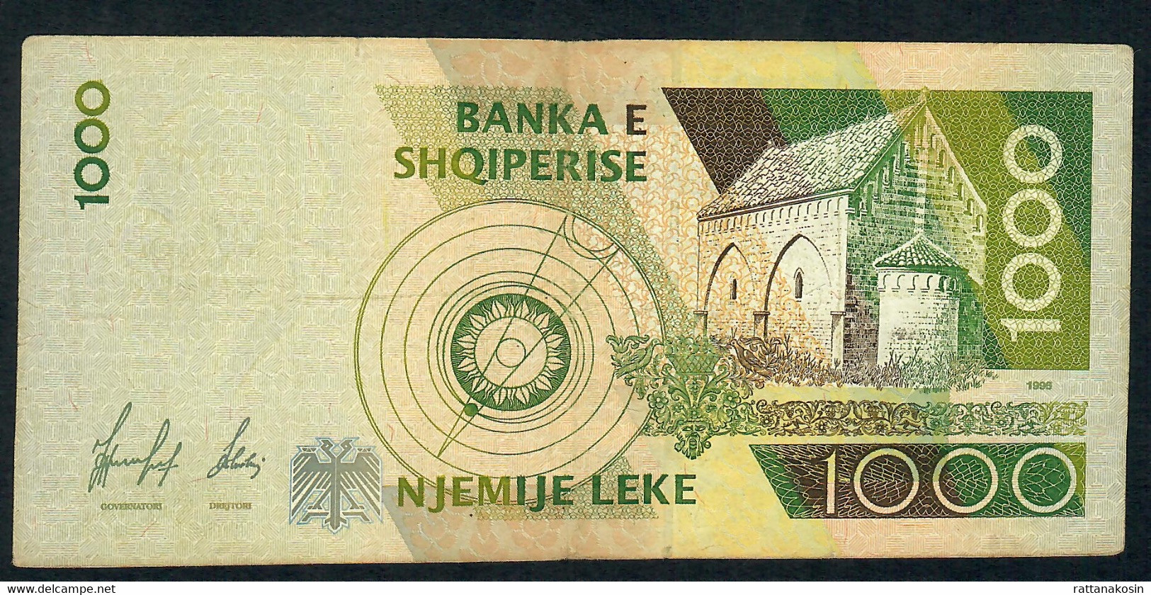 ALBANIA P65 1000 LEKE 1996  #BY      VF - Albanie