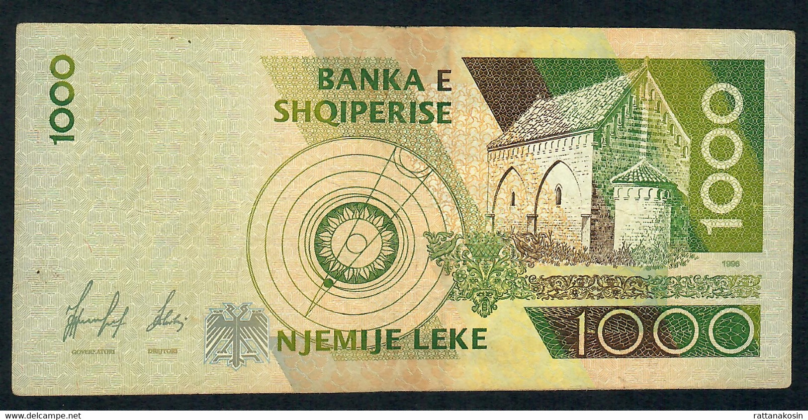 ALBANIA P65 1000 LEKE 1996  #CD      VF - Albanien