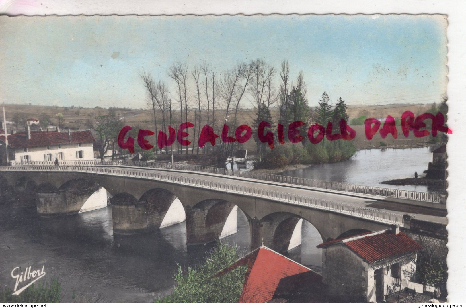 16-  MANSLE - LE PONT SUR LA CHARENTE - CHARENTE - Mansle