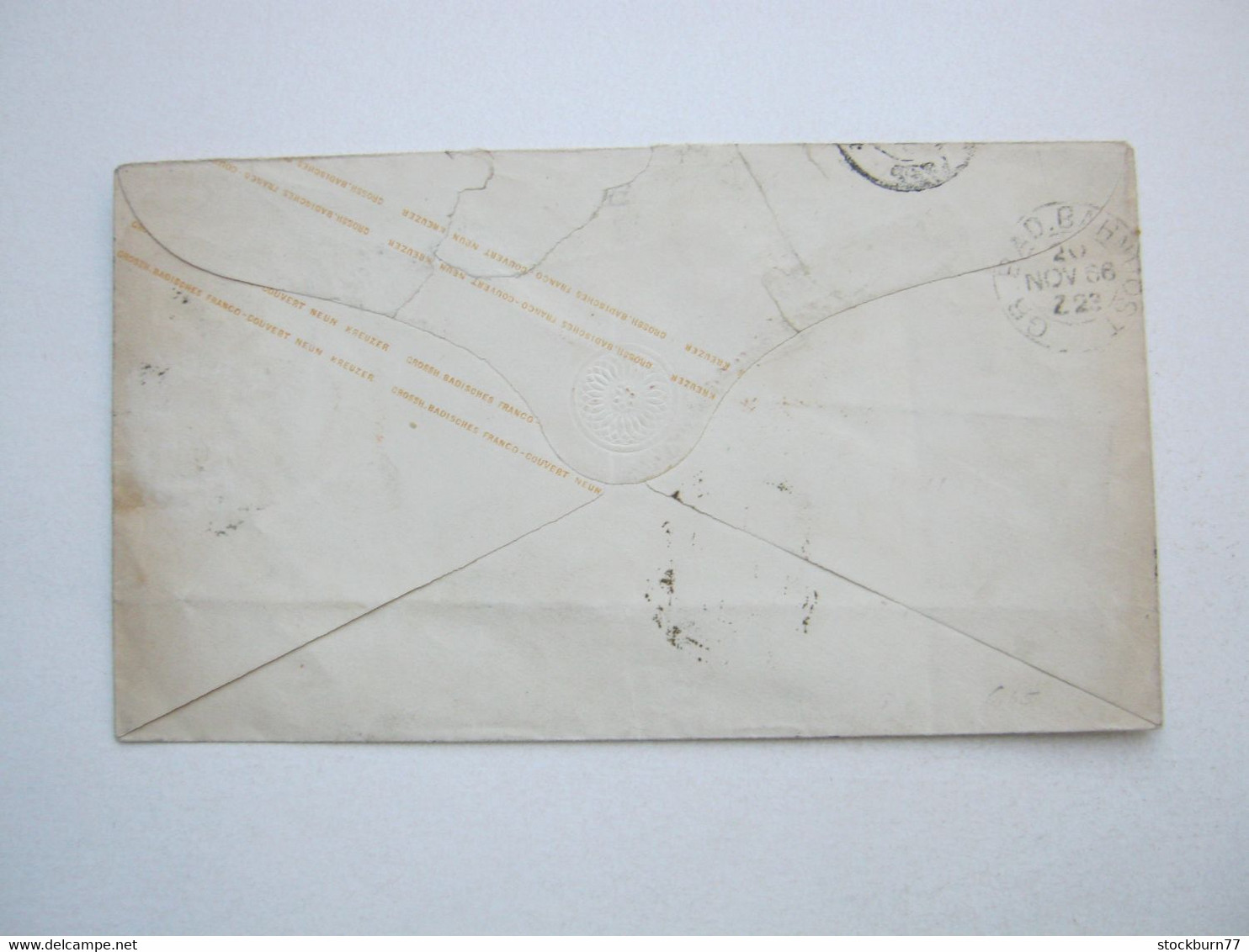 1866 , 9 Kreuzer Als Auslandsbrief Aus Heidelberg Nach Paris - Postal  Stationery