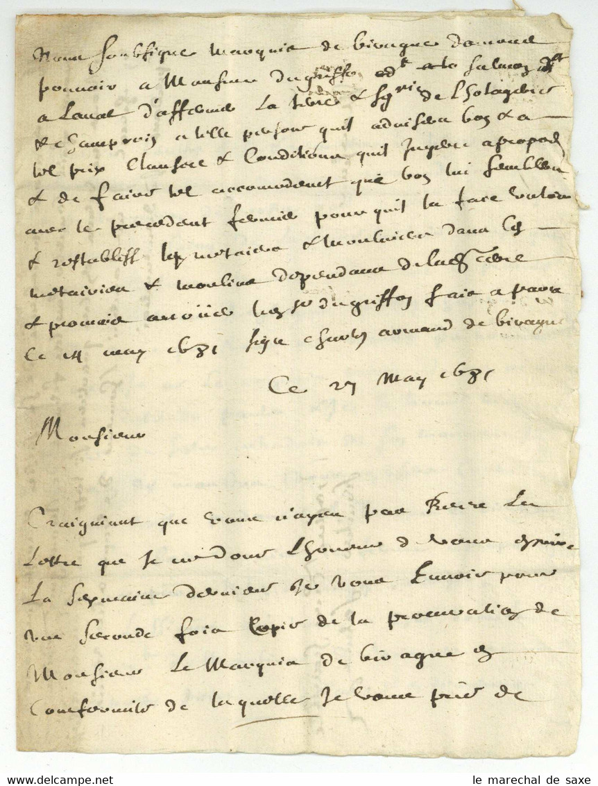 Salmon 1681 Paris? Pour Saint Denis De... ?? - ....-1700: Précurseurs