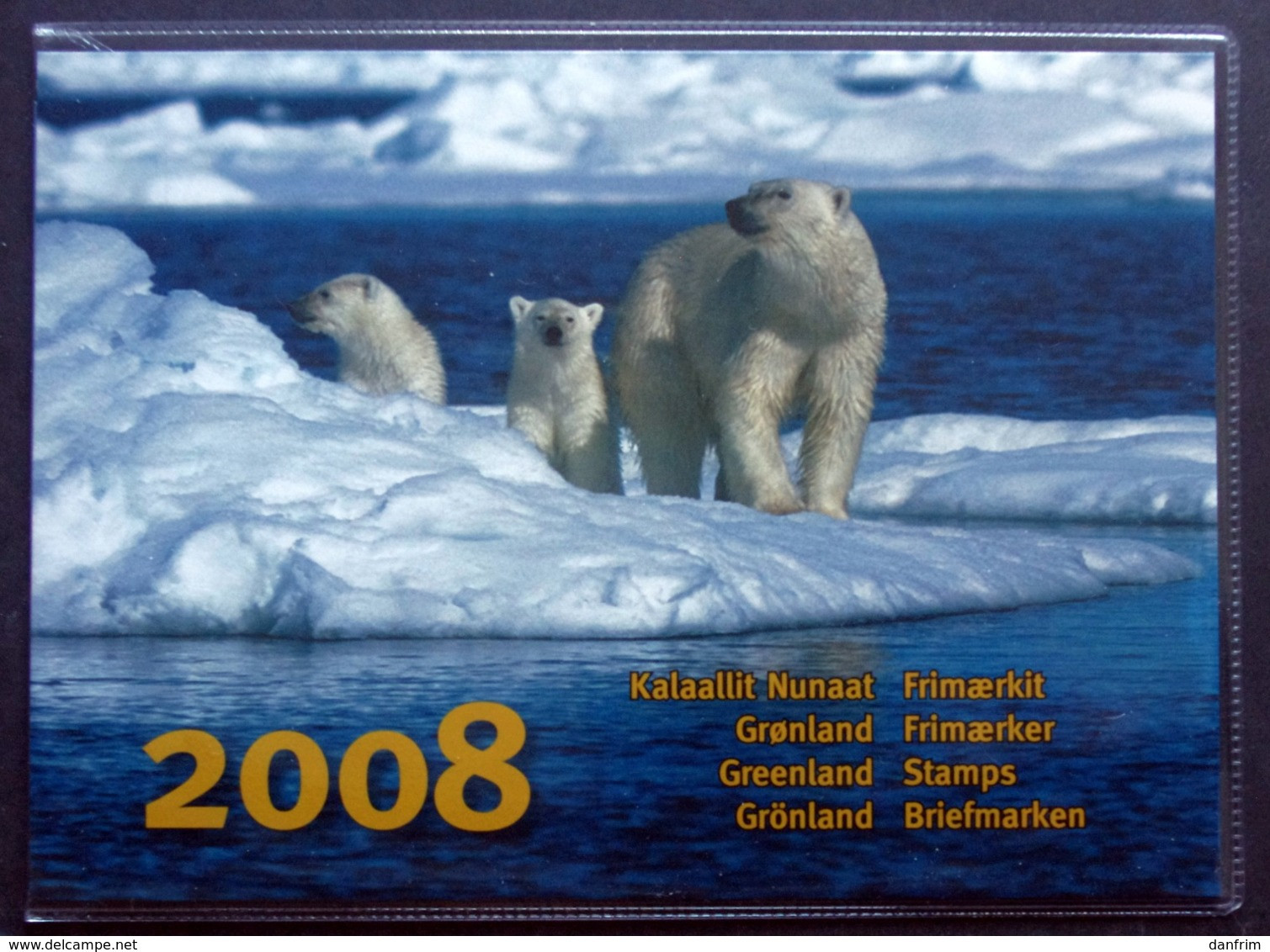 GREENLAND 2008 Year Pack  Complete Map, (**)  ( Lot Kas) - Full Years