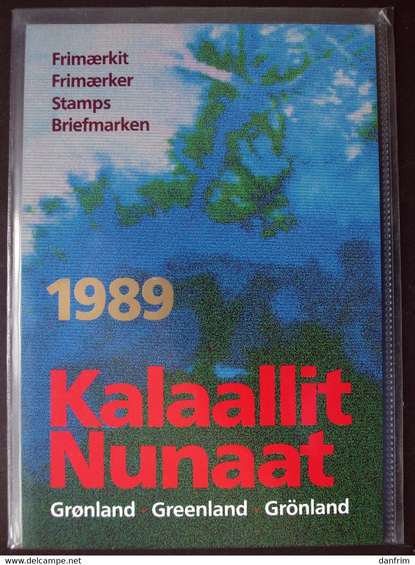 GREENLAND 1989 Year Pack  Complete Map, (**)  ( Lot Kas) - Volledige Jaargang