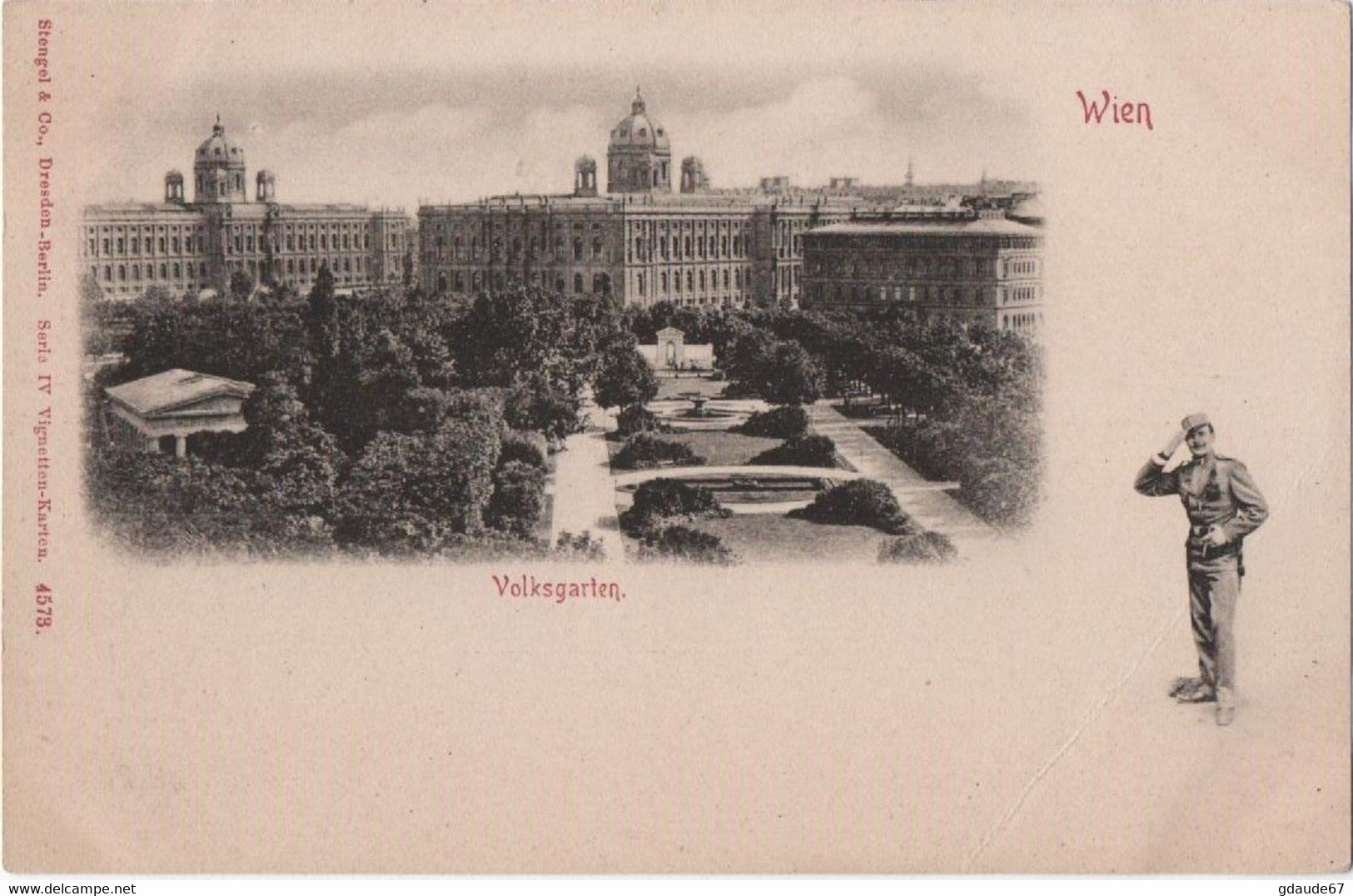 WIEN - VOLKSGARTEN - Vienna Center