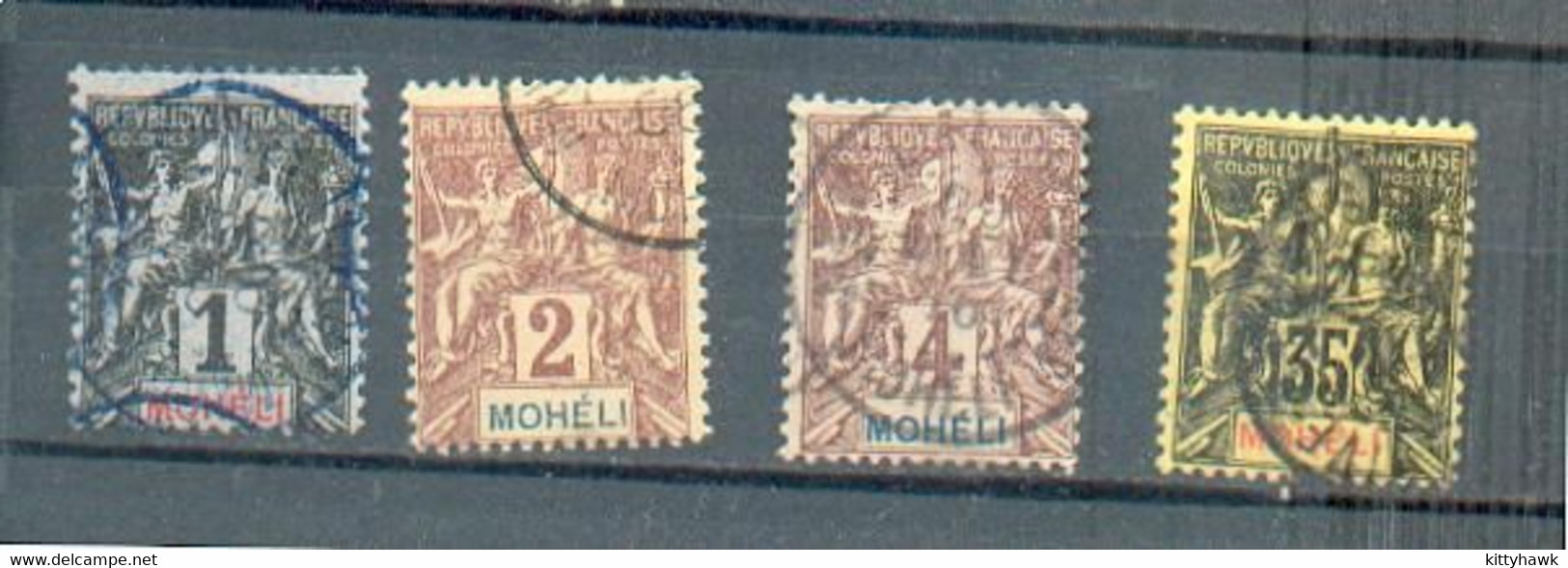 MOH 6 - YT 1-2-3-9 ° Obli - Used Stamps