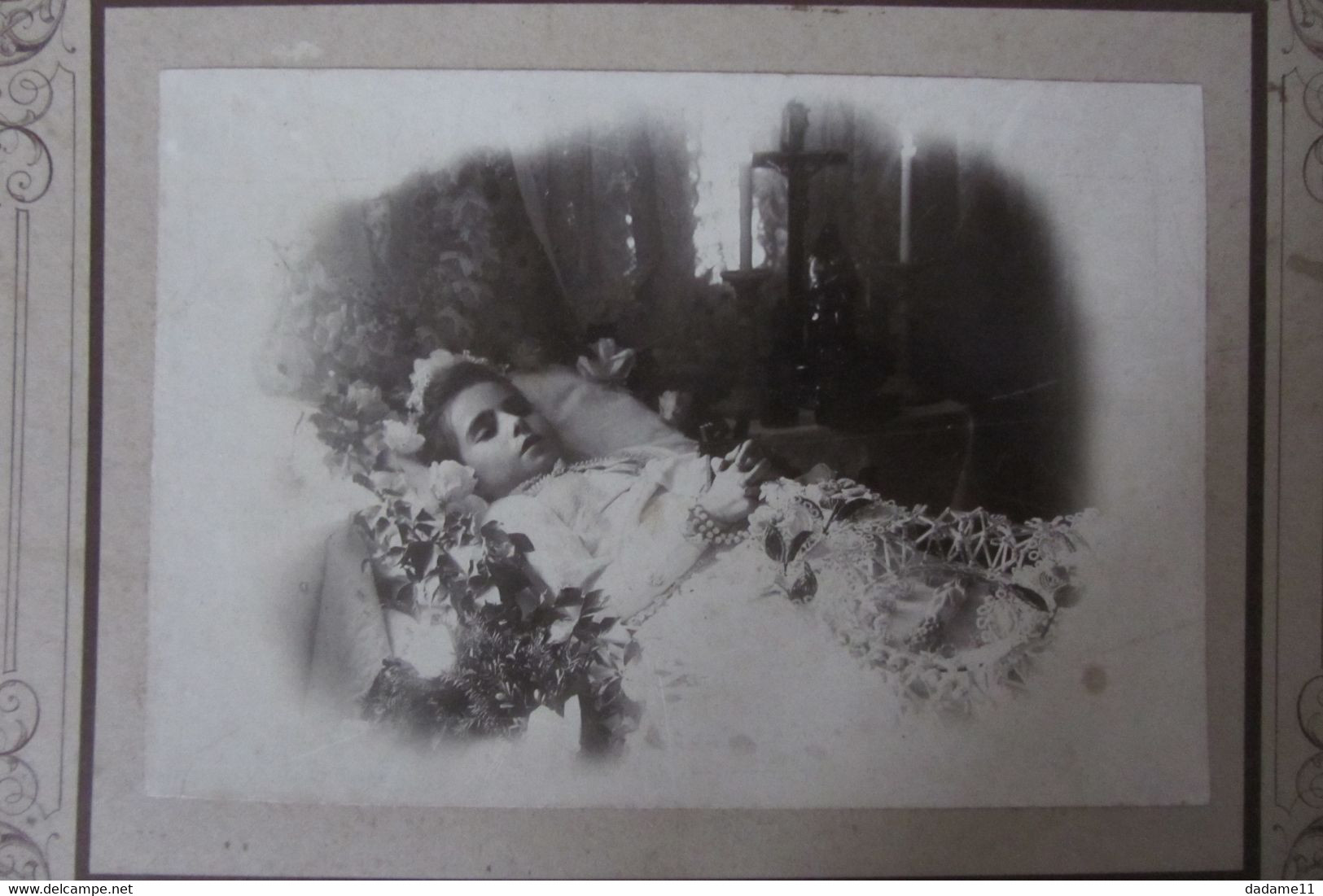 Photo Mortuaire Avant 1900 - Old (before 1900)