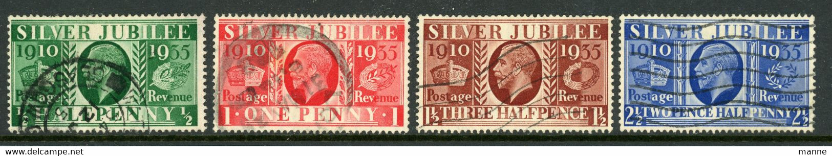 Great Britain-USED 1935 "Silver Jubilee" - Zonder Classificatie