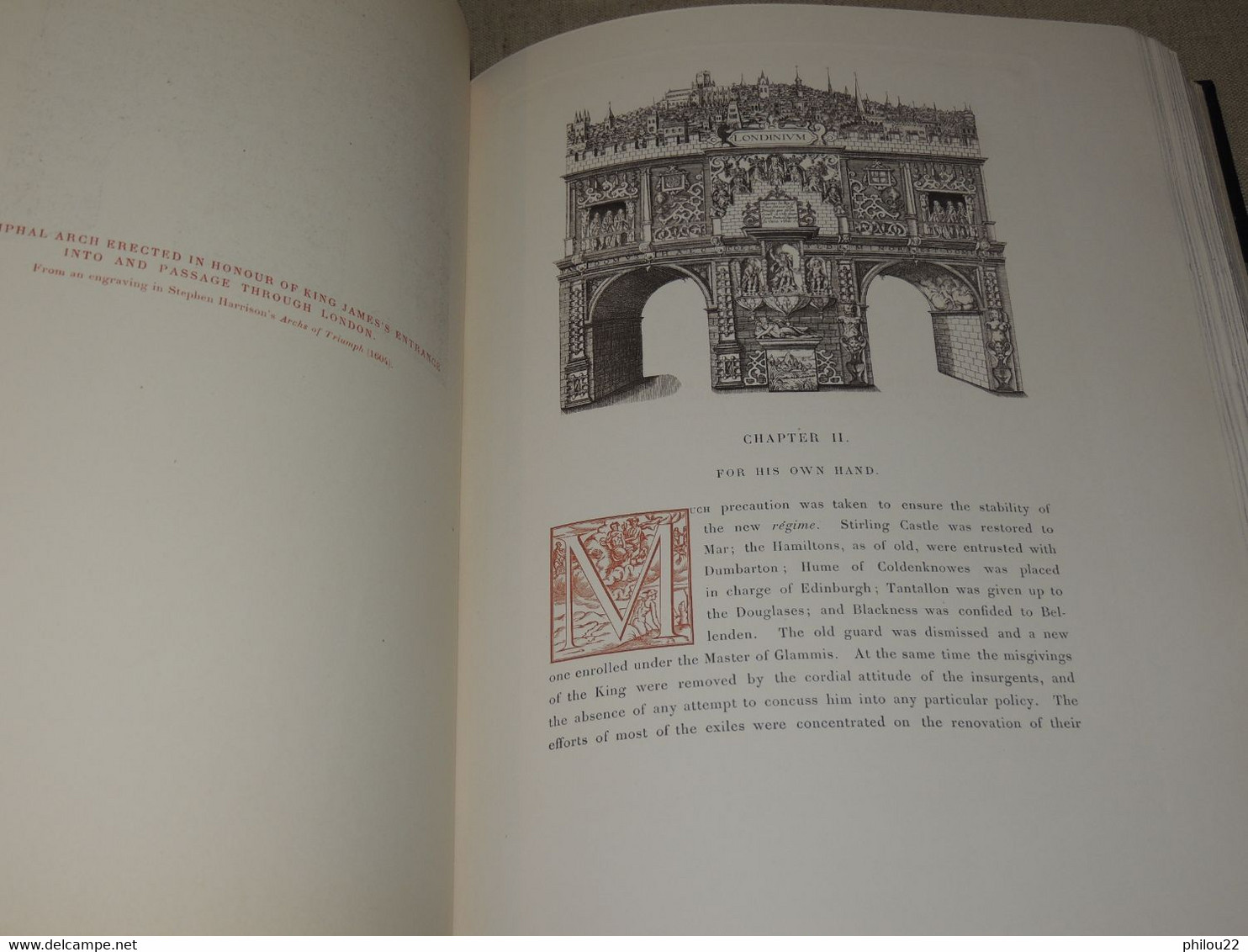 STUART JAMES I. and VI. by HENDERSON / Goupil 1904 In-4° Belle reliure signée Numéroté