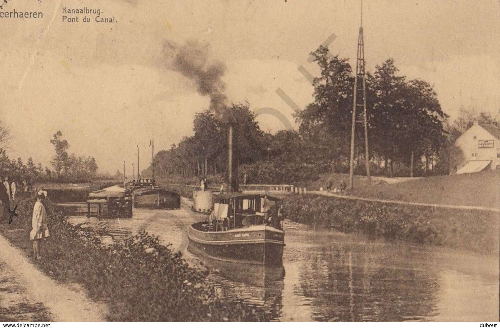 Postkaart-Carte Postale - NEERHAREN - Lanaken - Kanaalbrug  (B961) - Lanaken