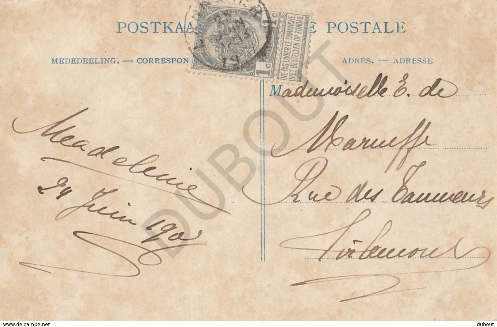 Postkaart-Carte Postale - LANKLAAR - Villa Beau Site - As  (B957) - Dilsen-Stokkem