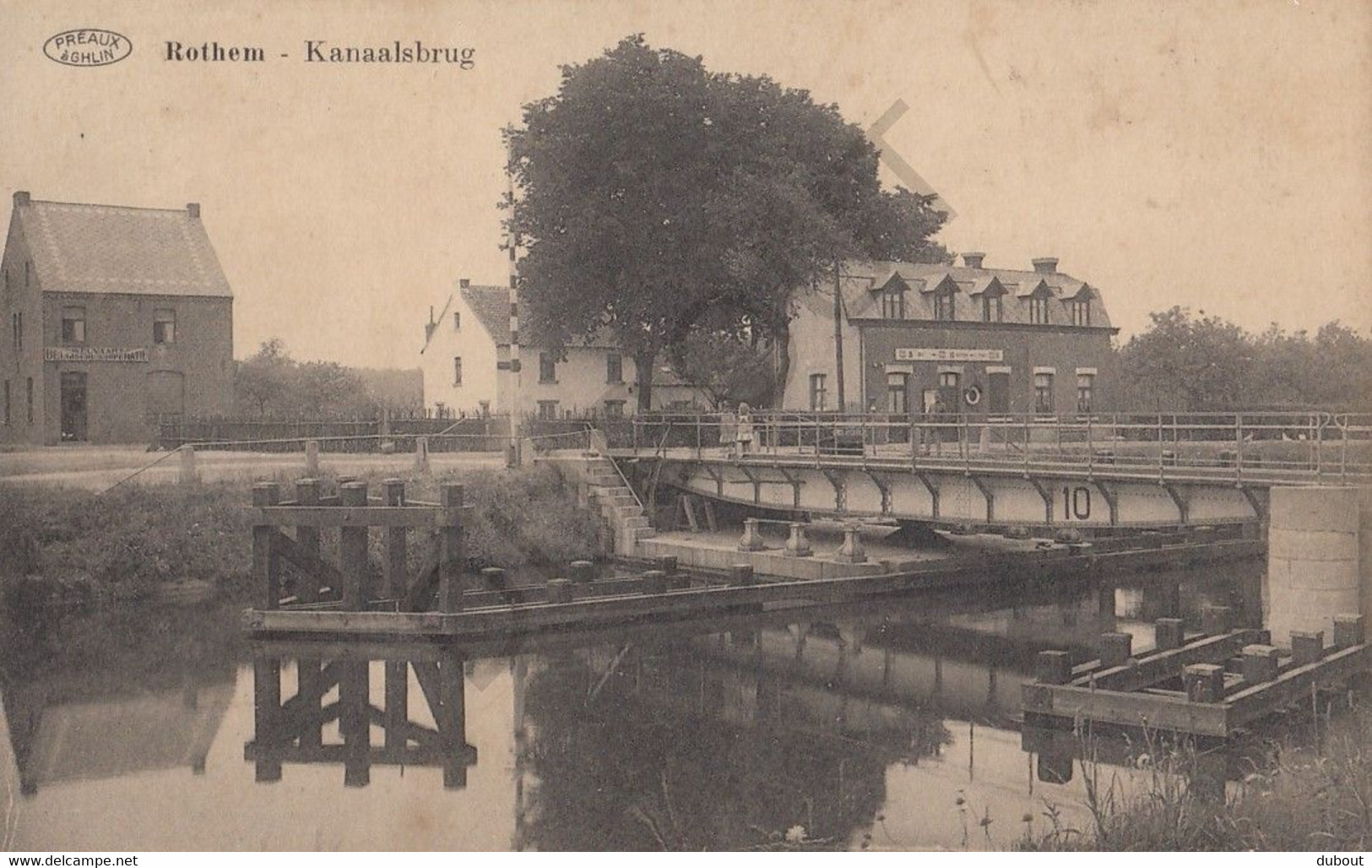 Postkaart-Carte Postale - ROTEM -Rothem - Kanaalsbrug  (C11) - Dilsen-Stokkem