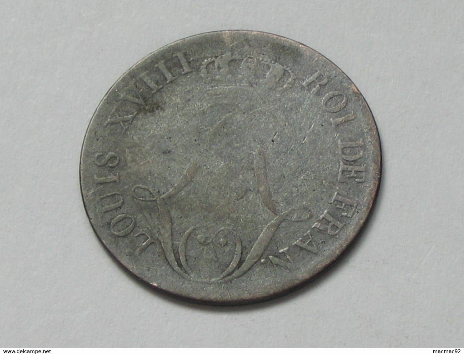 LOUIS XVIII Roi De France - Colonies Françaises - GUYANE - 10 Centimes 1818  ***** EN ACHAT IMMEDIAT **** - Guyane Française