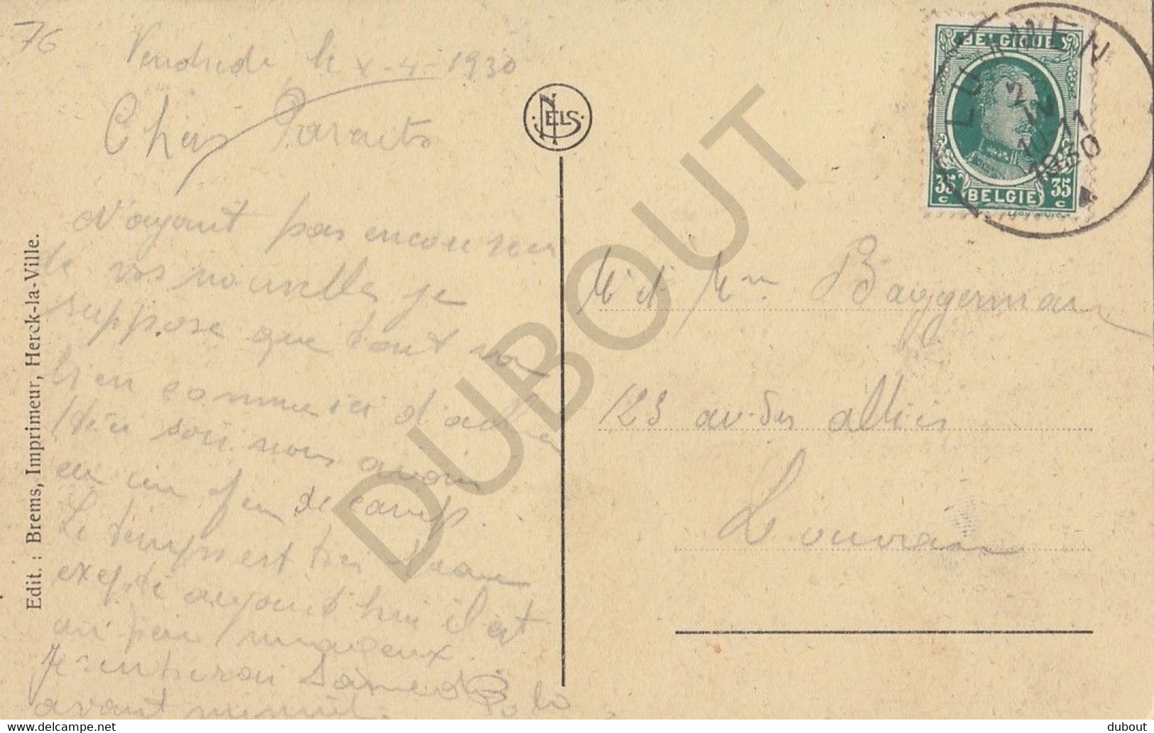 Postkaart-Carte Postale - LUMMEN - Dorp  (B973) - Lummen