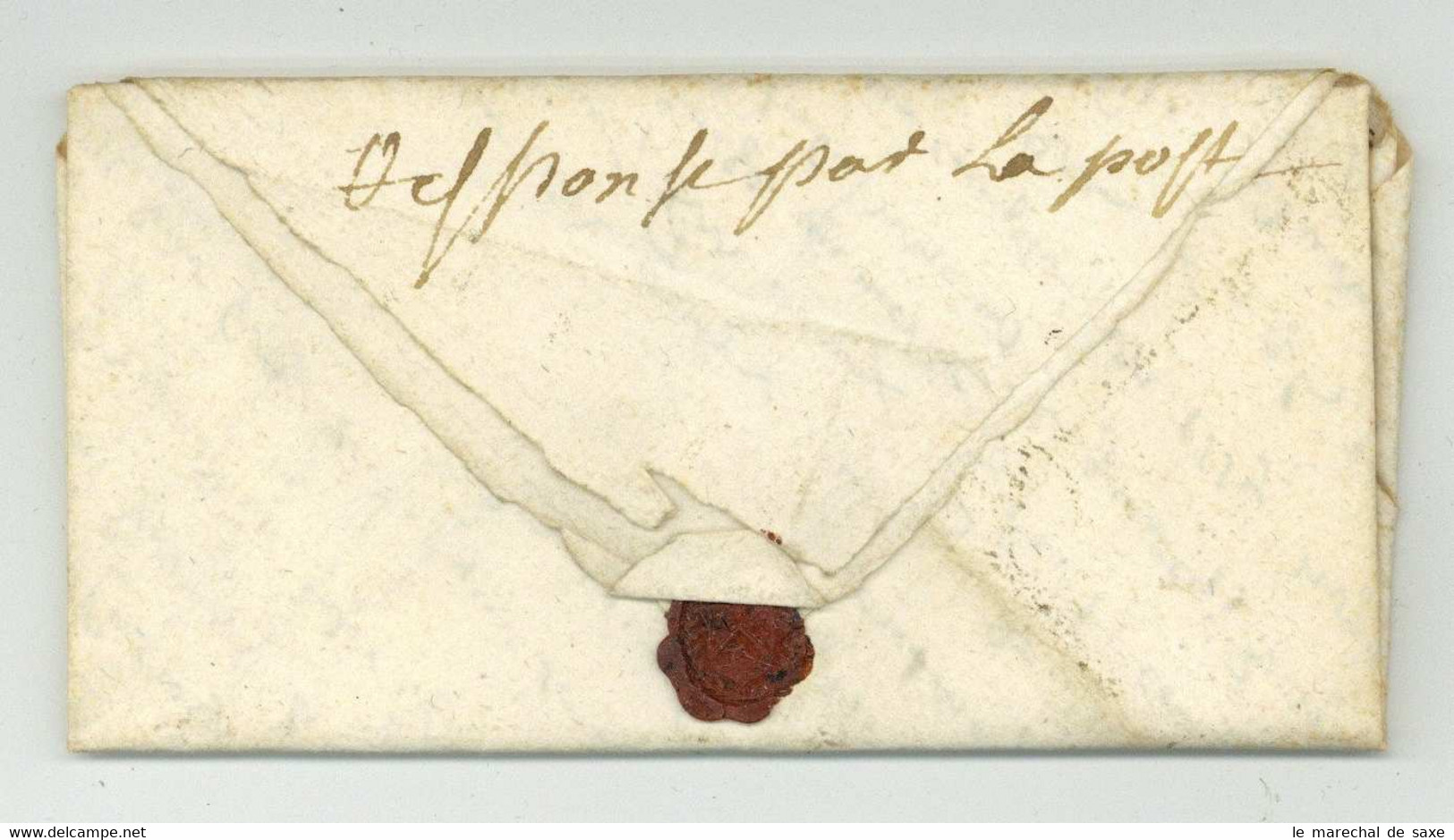 COURSON? 1674 Lettre Taxee Pour Paris Roland A Determiner... - ....-1700: Précurseurs