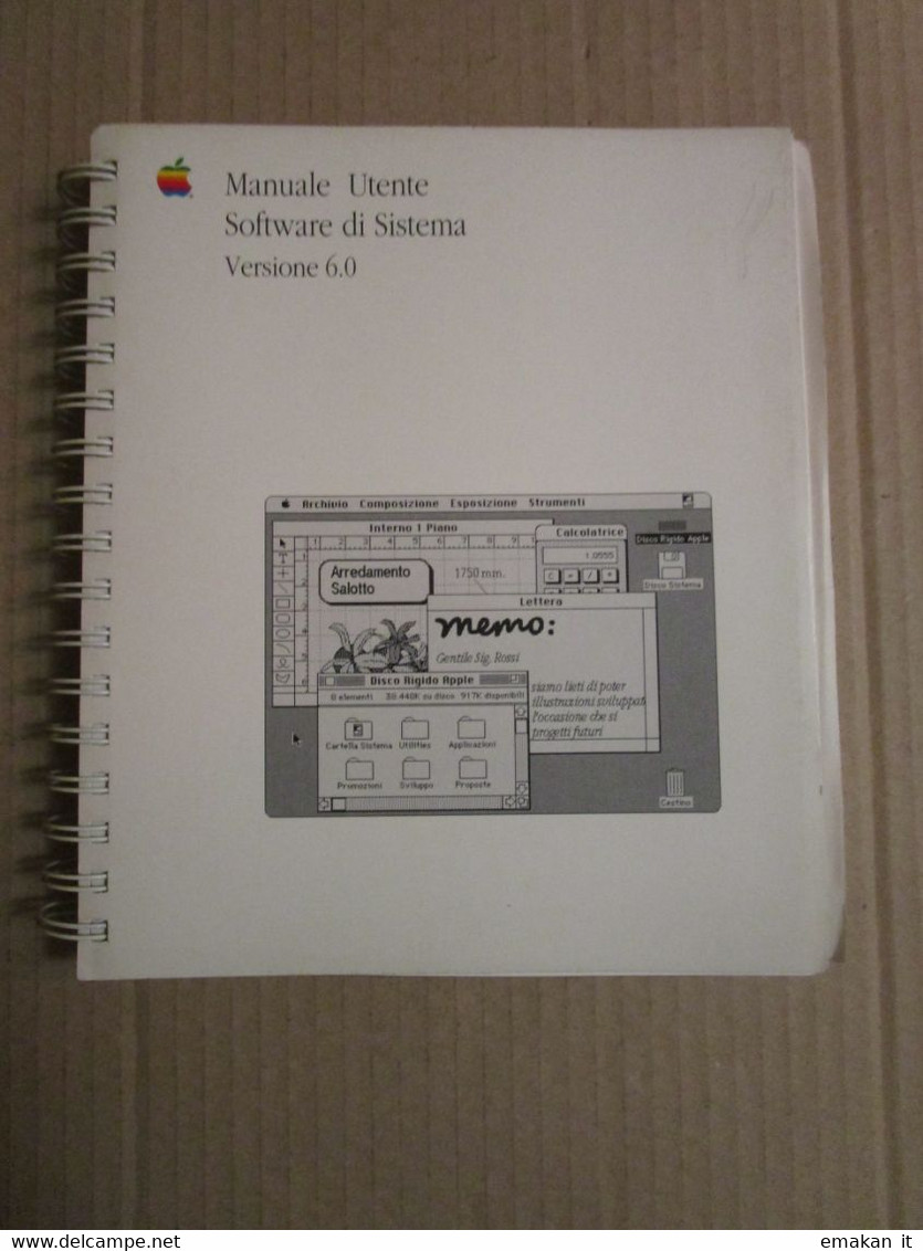 # APPLE MANUALE UTENTE SOFTWARE DI SISTEMA VERSIONE 6.0 - Computer Sciences