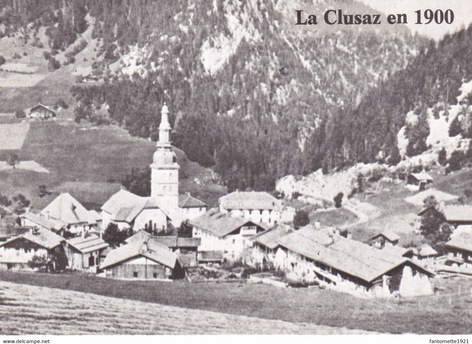 LA CLUSAZ EN 1900 (ANA6) - La Clusaz