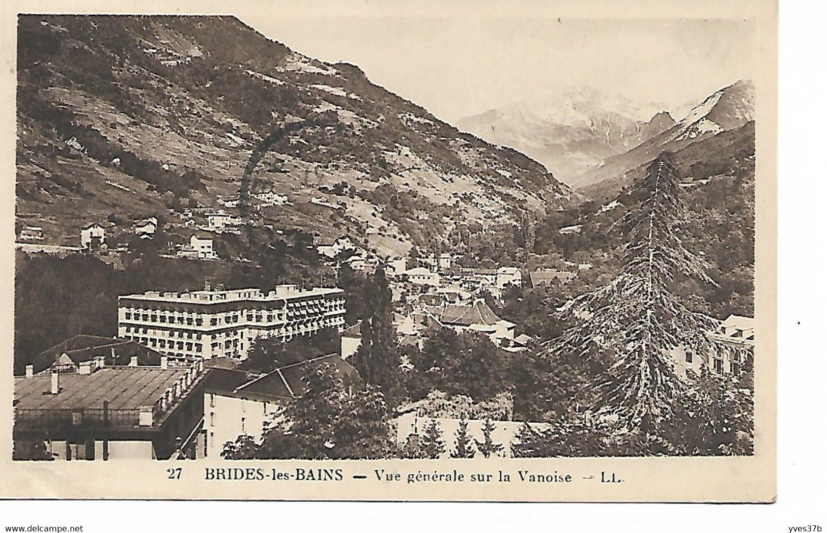 BRIDES-les-Bains - Vue Générale Sur La Vanoise - Brides Les Bains