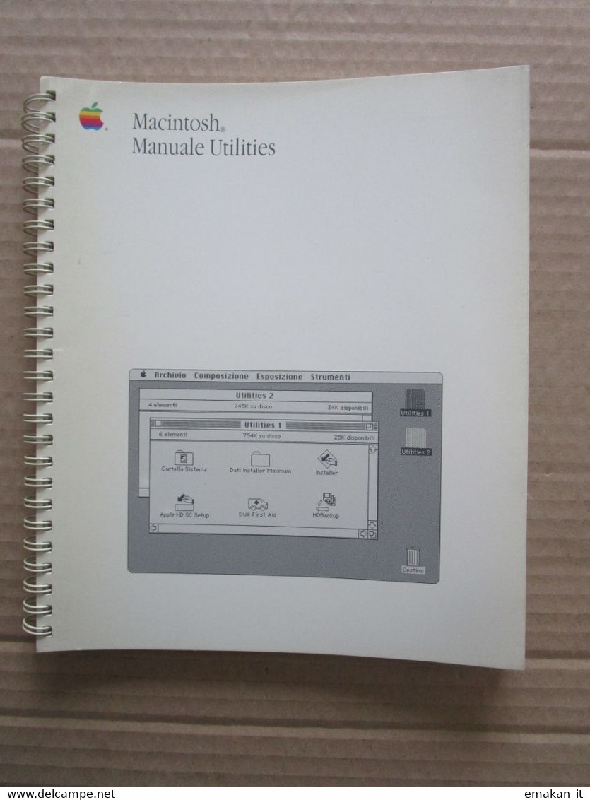 # APPLE MACINTOSH MANUALE UTILITIES - Computer Sciences