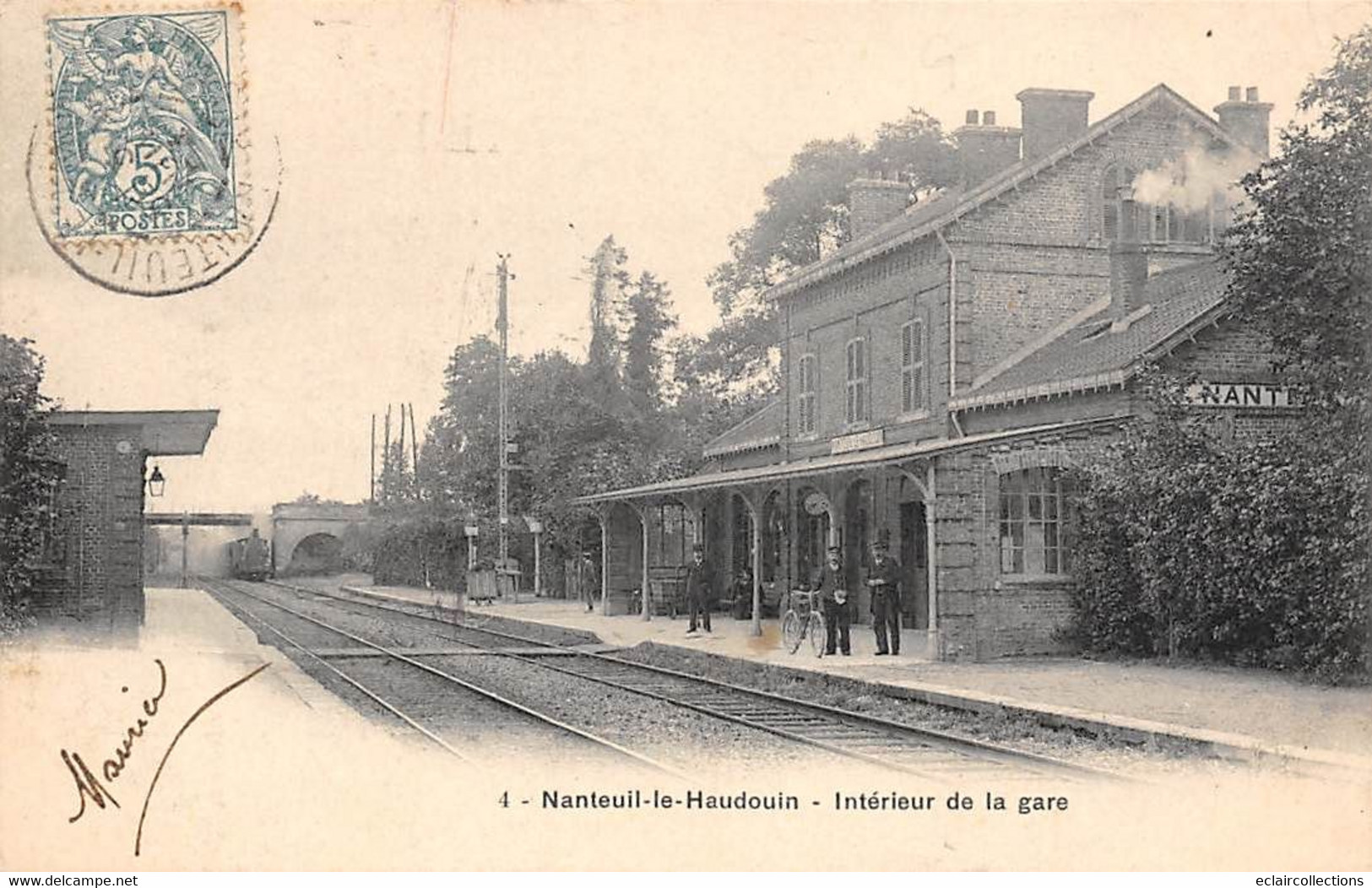 Nanteuil-le-Haudouin          60        Intérieur De La Gare     (voir Scan) - Nanteuil-le-Haudouin