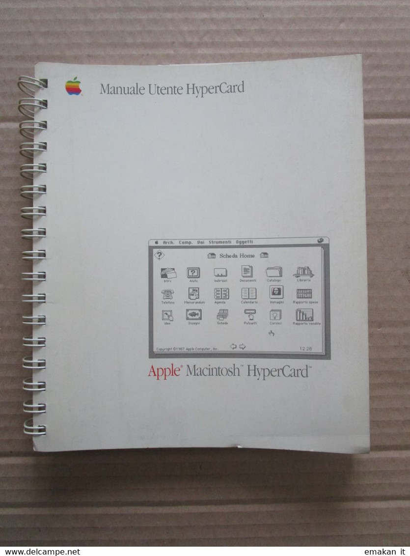 # APPLE MACINTOSH MANUALE UTENTE HYPERCARD - Informatik