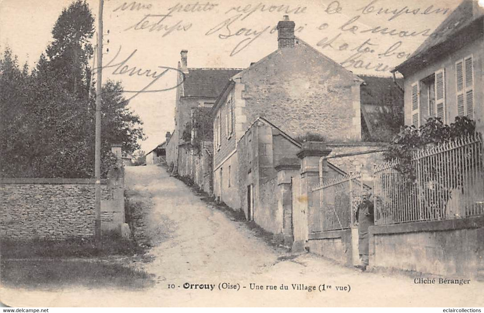 Orrouy       60         Une Rue Du Village         (voir Scan) - Andere & Zonder Classificatie