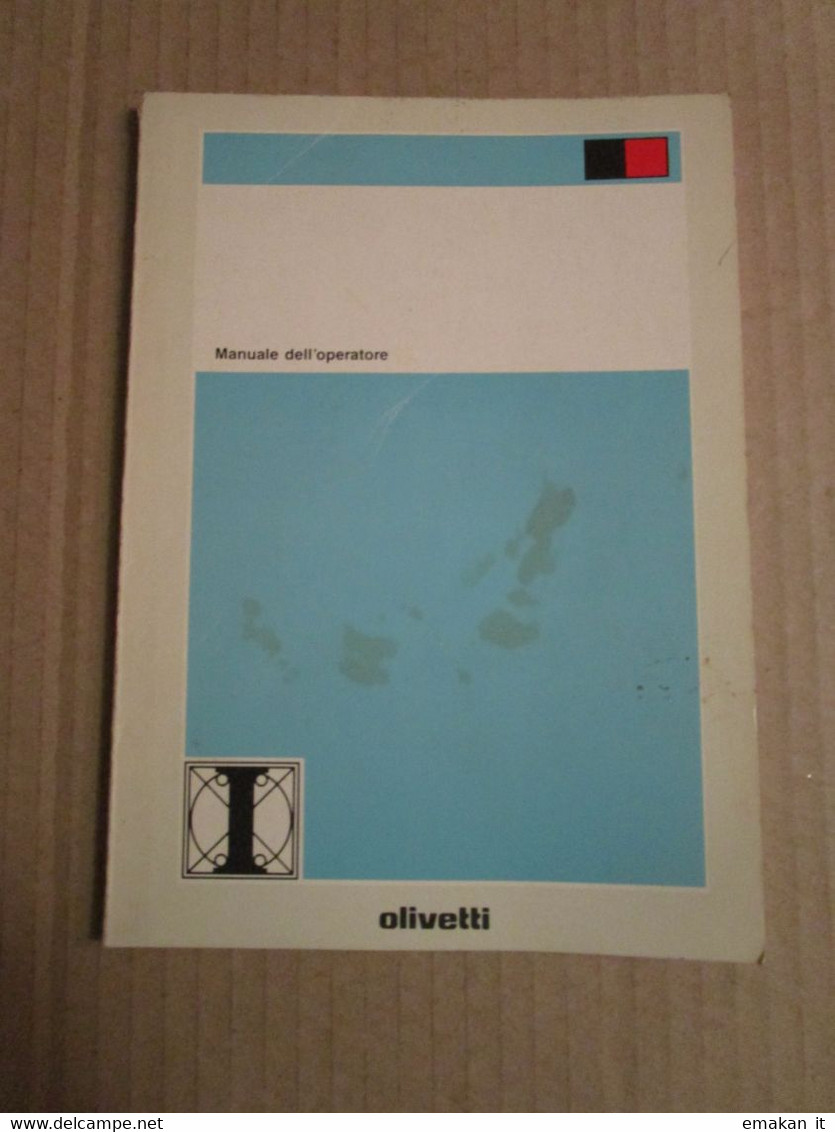 # OLIVETTI MANUALE DELL'OPERATORE MACCHINA DA SCRIVERE ELETTRONICA - Informática