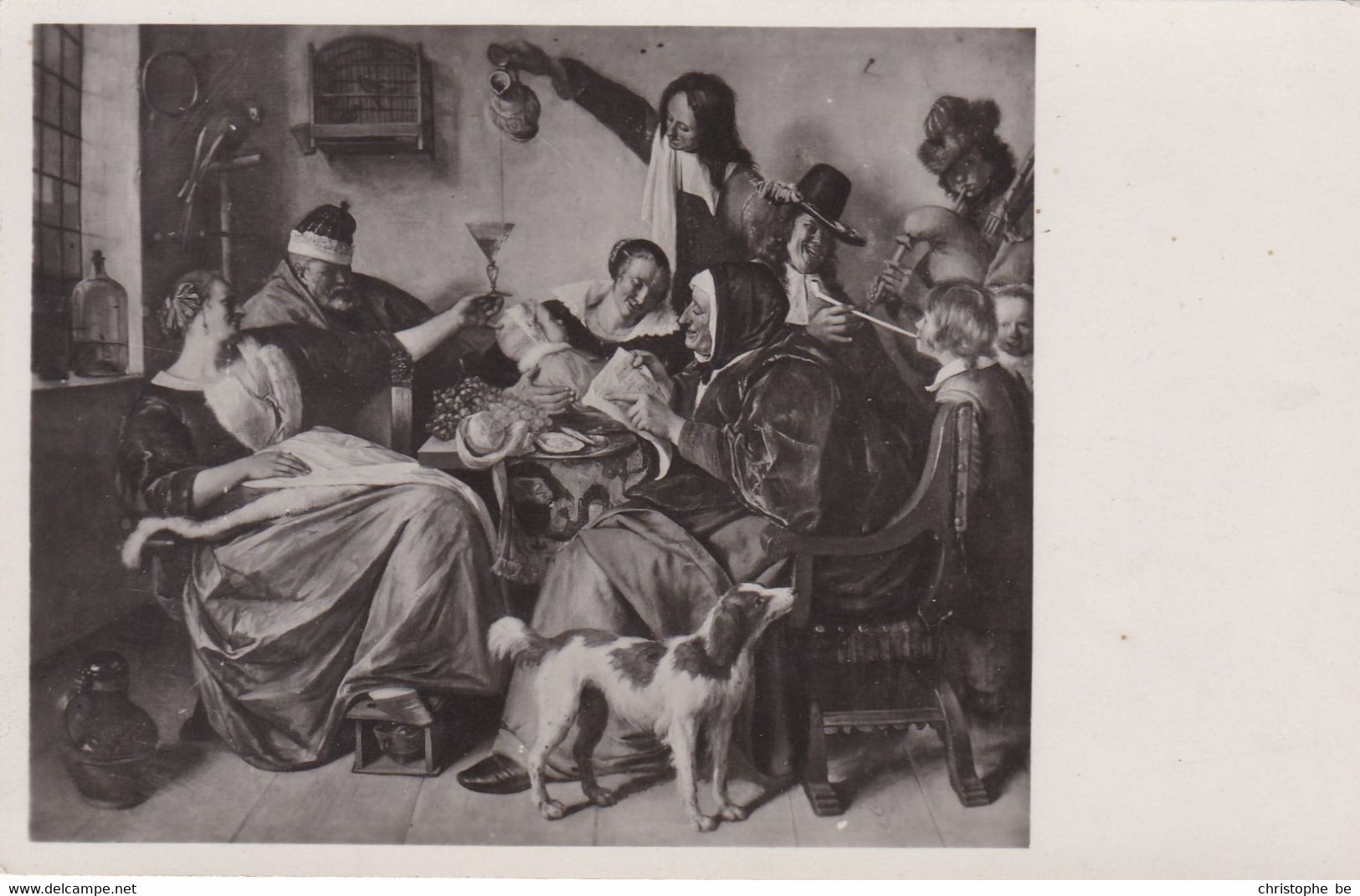 's Gravenhage, Jan STeen, Vrolijk Gezelschap, Mauritshuis (pk71802) - Den Haag ('s-Gravenhage)