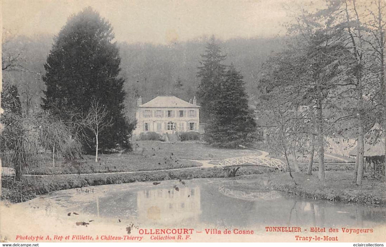 Ollencourt        60         Villa De Cosne    (voir Scan) - Andere & Zonder Classificatie