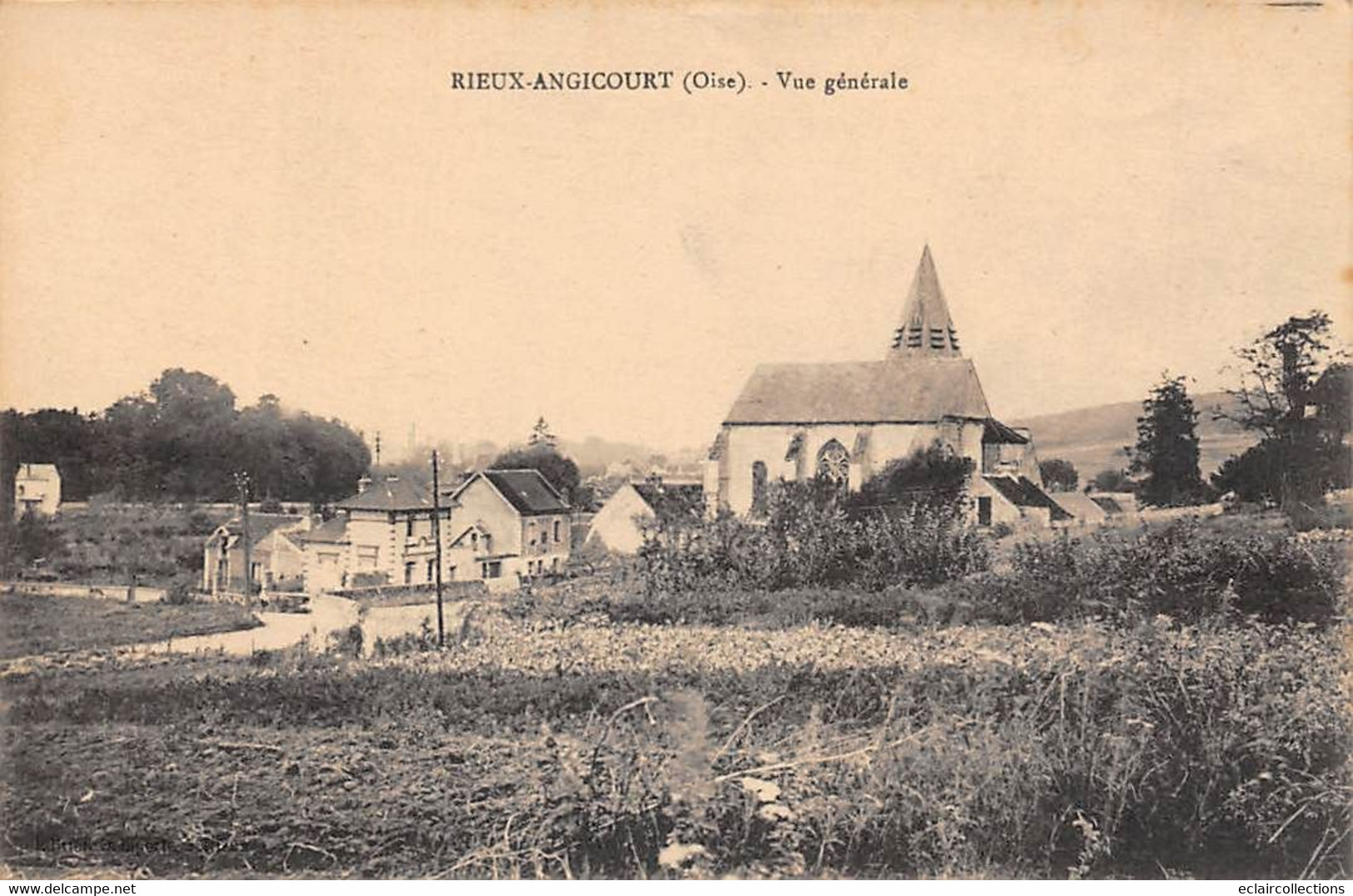 Rieux-Angicourt            60         Vue Générale        (voir Scan) - Sonstige & Ohne Zuordnung