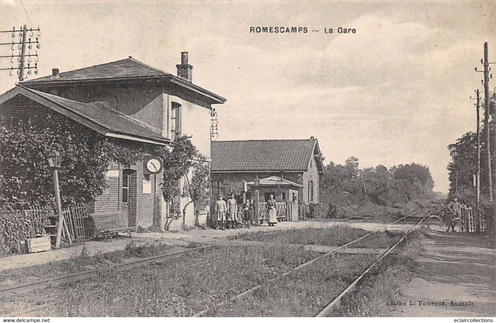 Romescamps             60         Intérieur De La Gare         (voir Scan) - Andere & Zonder Classificatie