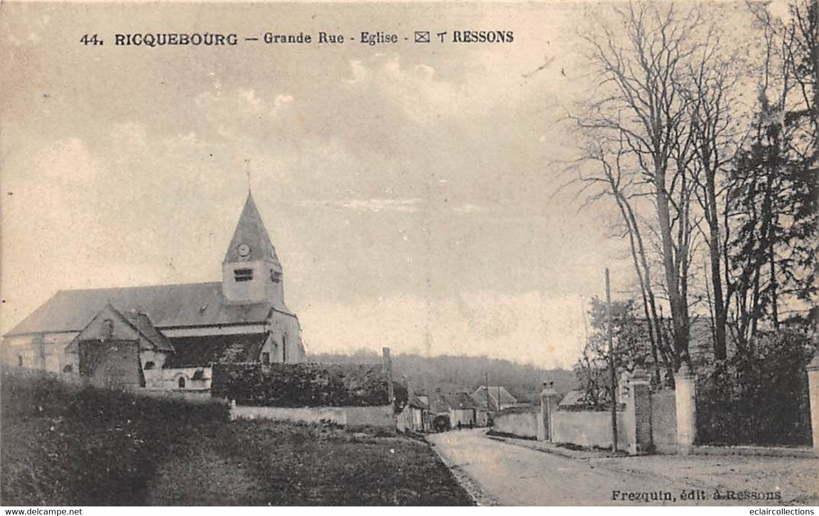 Ricquebourg            60       Grande Rue        (voir Scan) - Sonstige & Ohne Zuordnung