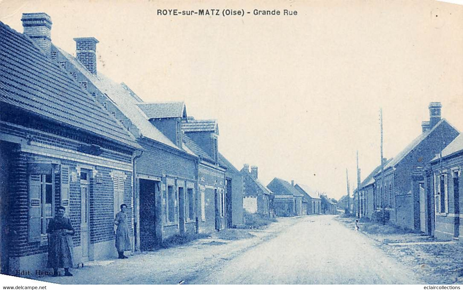 Roye-sur-Matz            60       Grande Rue        (voir Scan) - Sonstige & Ohne Zuordnung