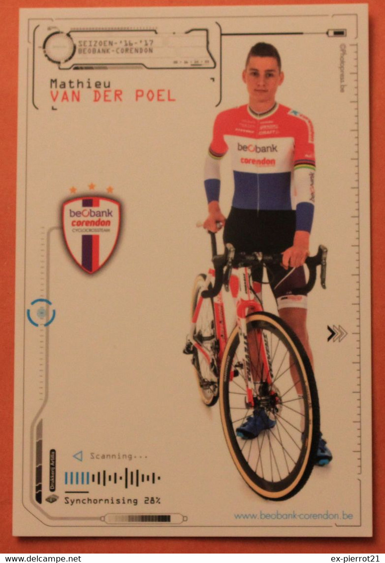 Cyclisme : Mathieu Van Der Poel , Champion Des  Pays Bas - Cycling