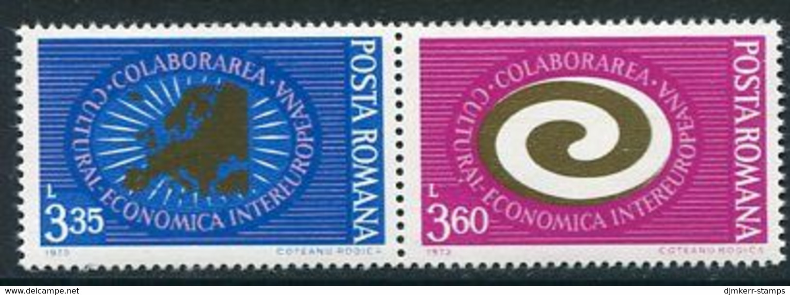 ROMANIA 1973 INTEREUROPA  MNH / **. .  Michel 3120-21 - Ungebraucht