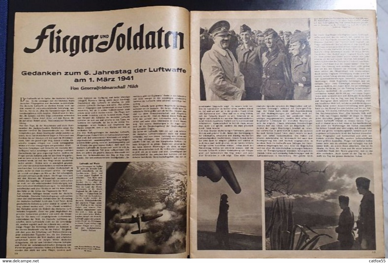 DER ADLER Original Vintage German Magazine - 5. Guerras Mundiales