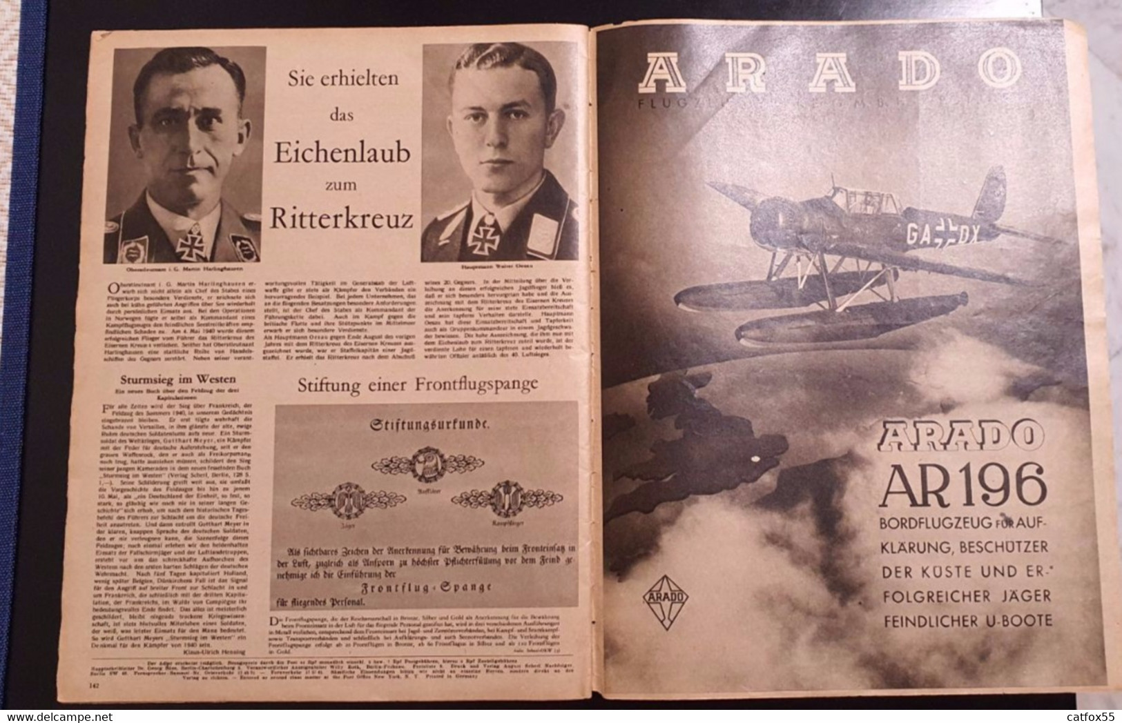 DER ADLER Original vintage German magazine