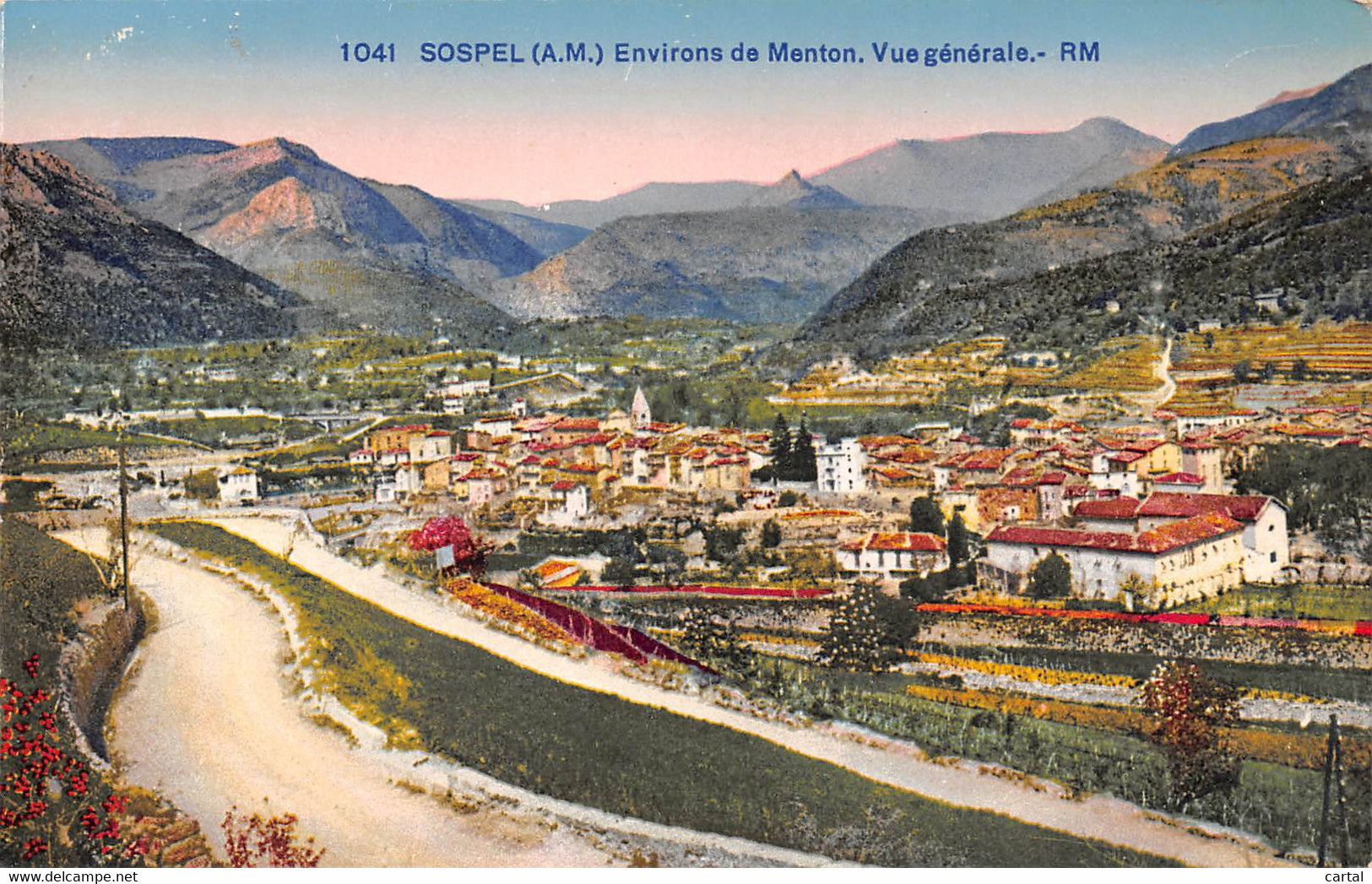 06 - SOSPEL - Environs De Menton.  Vue Générale. - Sospel