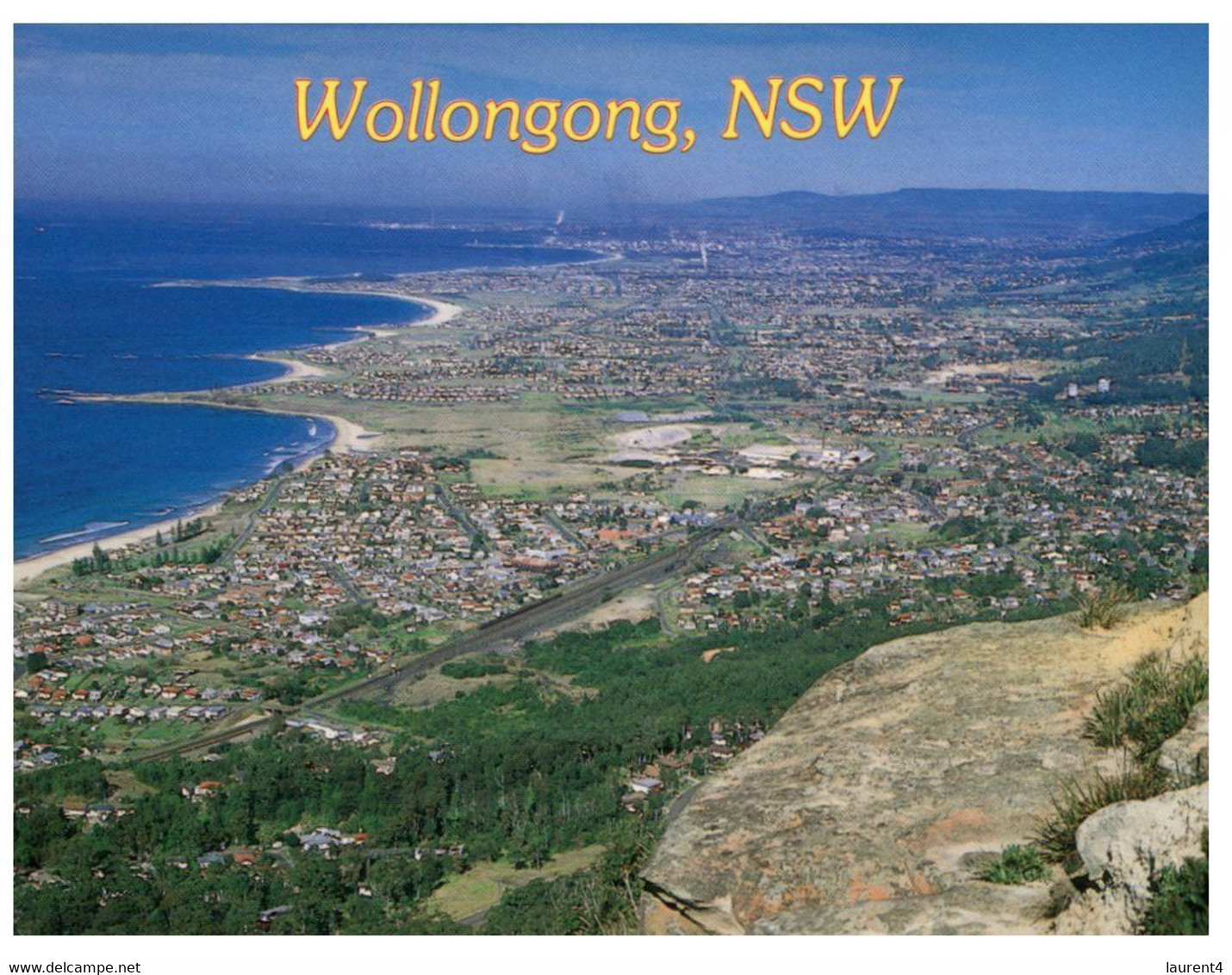(V 13) Australia - NSW - Wollongong (with Stamp) - Wollongong