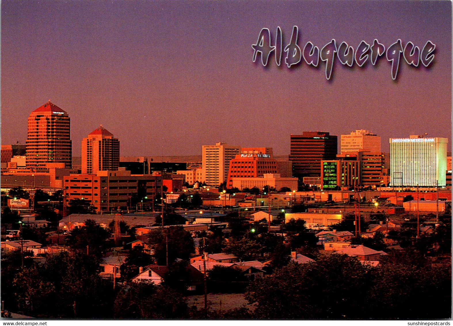 New Mexico Albuquerque At Sunset - Albuquerque