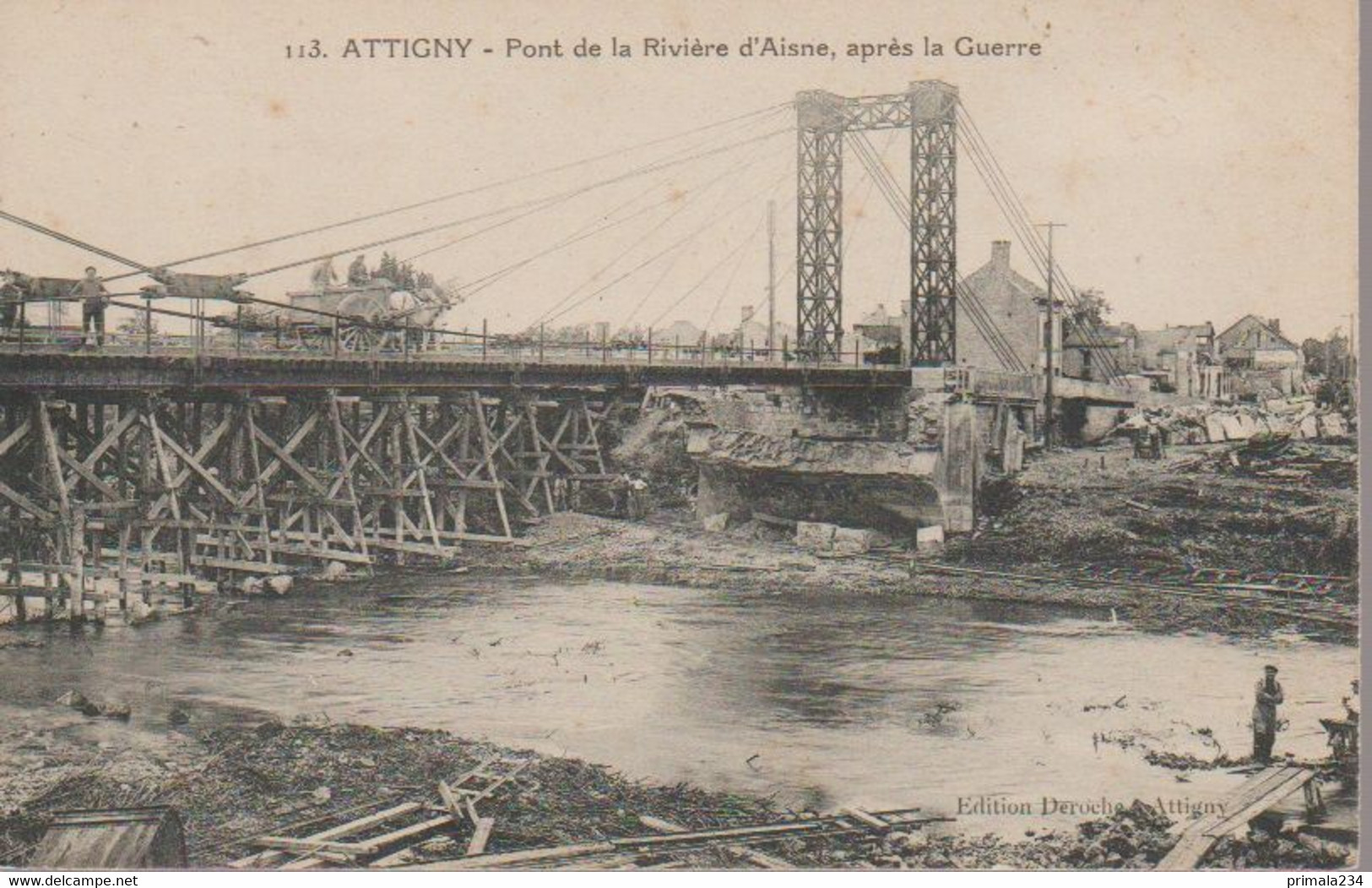 ATTIGNY - PONT DE L AISNE - Attigny