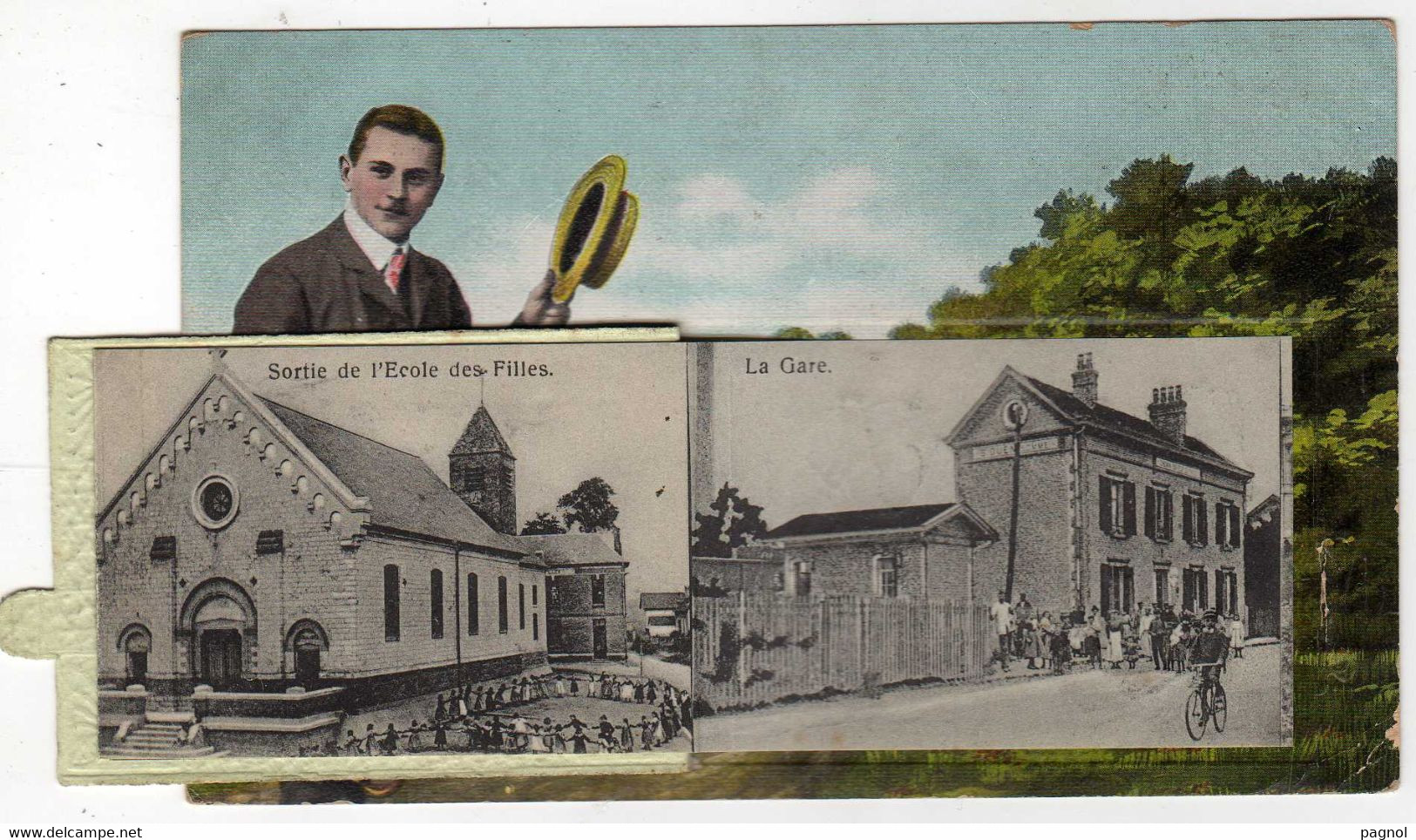 80 : Saint- Ouen : Carte à Systèmes : 4vues : Souvenir - Mechanical